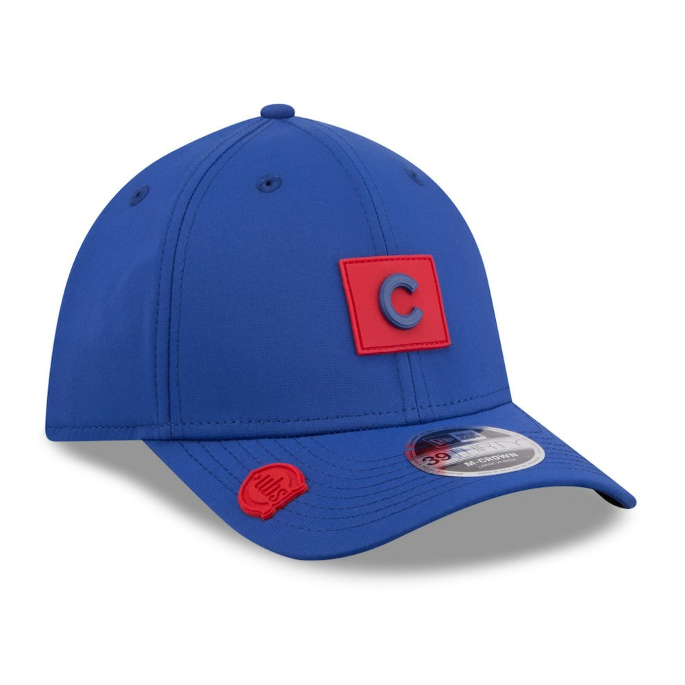 Chicago Cubs New Era 2026 Clubhouse M-Crown 39THIRTY Flex Hat - Royal Hats