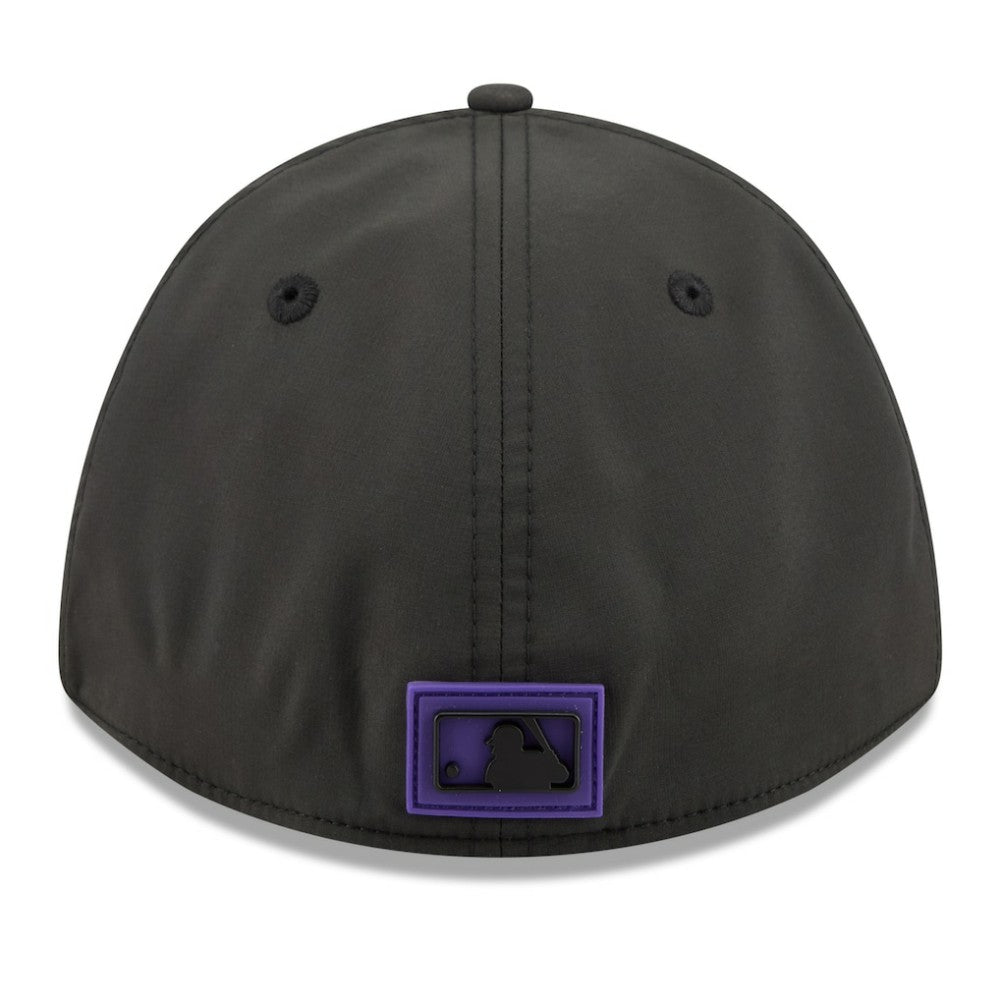 Colorado Rockies New Era 2026 Clubhouse M-Crown 39THIRTY Flex Hat - Black Hats