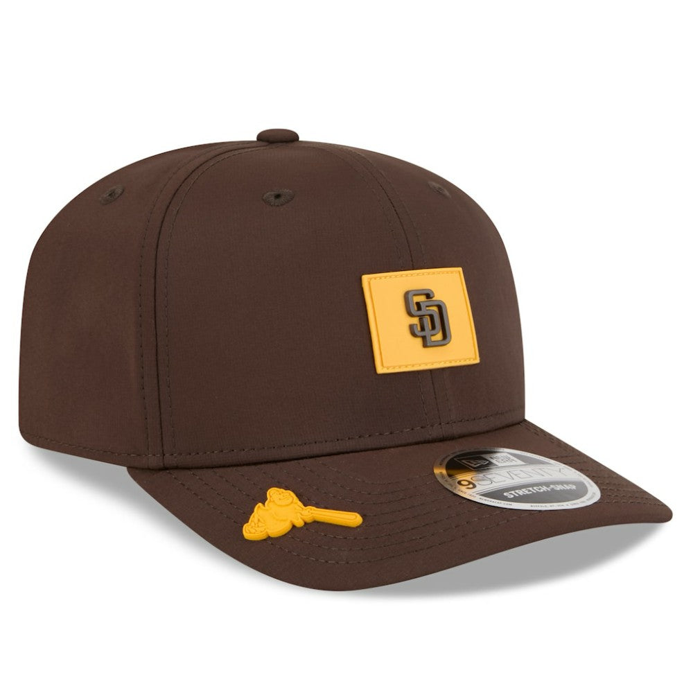 San Diego Padres New Era 2026 Clubhouse 9SEVENTY Adjustable Hat - Brown Hats