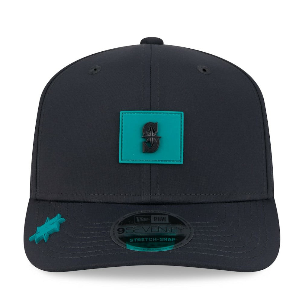 Seattle Mariners New Era 2026 Clubhouse 9SEVENTY Adjustable Hat - Navy Hats