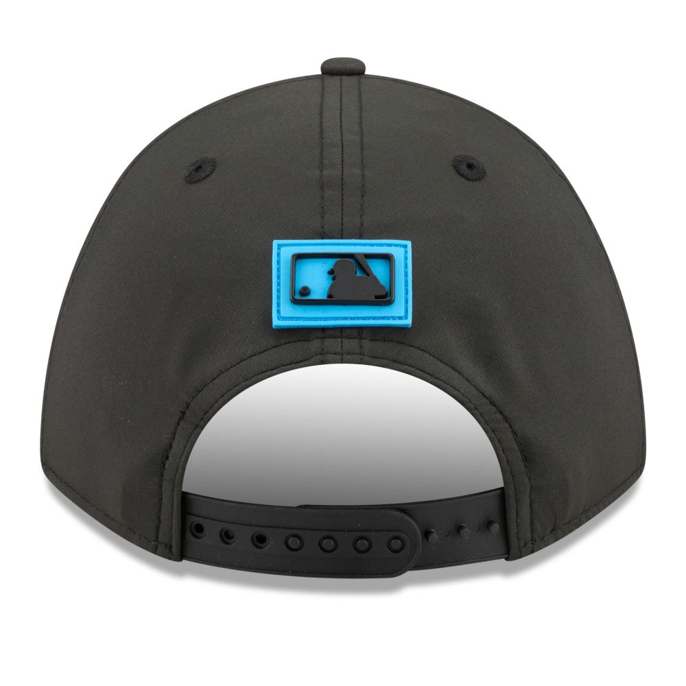 Miami Marlins New Era 2026 Clubhouse 9FORTY A-Frame Adjustable Hat - Black Hats
