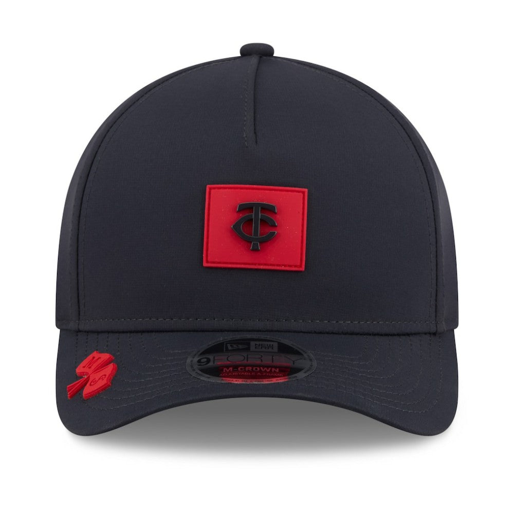 Minnesota Twins New Era 2026 Clubhouse 9FORTY A-Frame Adjustable Hat - Navy Hats