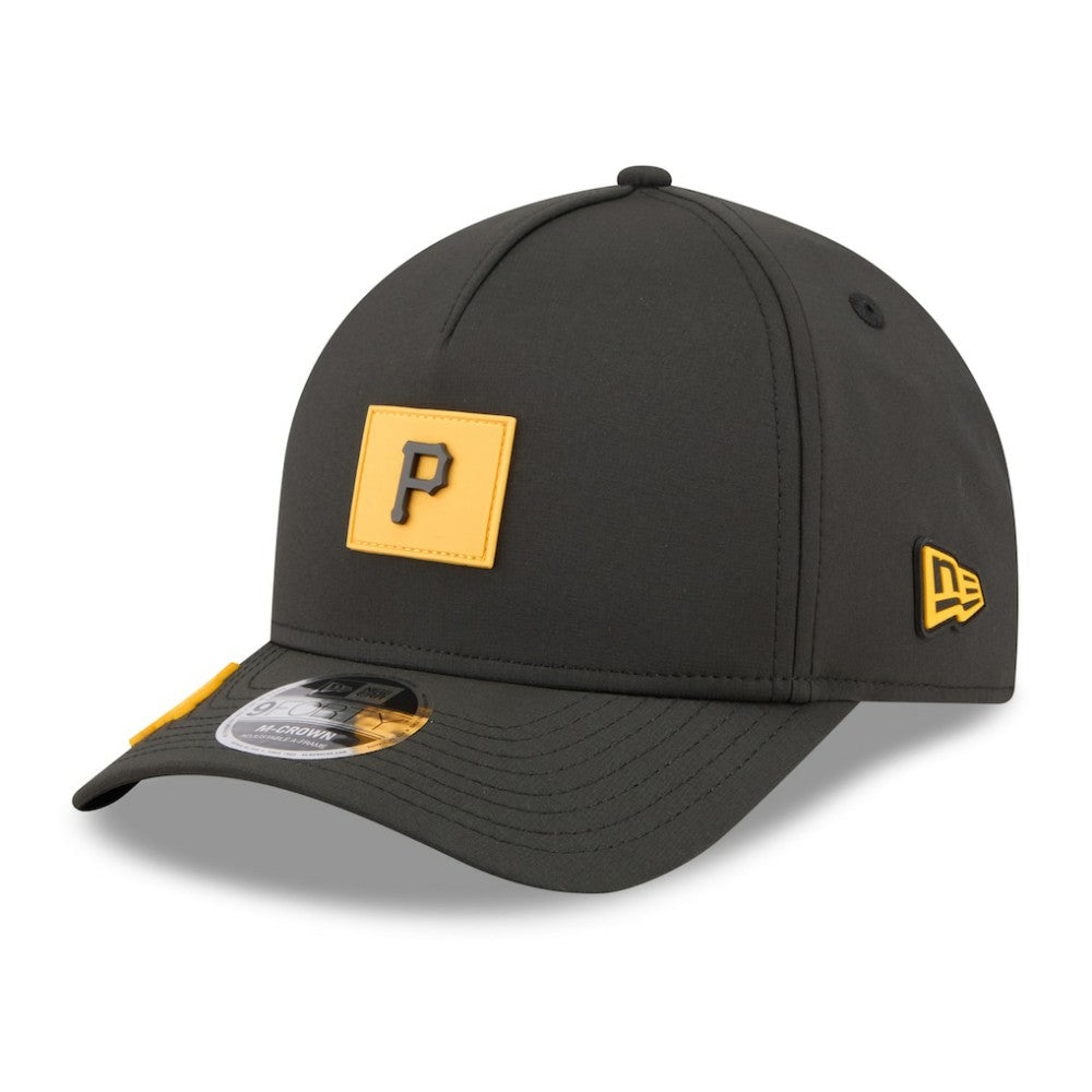 Pittsburgh Pirates New Era 2026 Clubhouse 9FORTY A-Frame Adjustable Hat - Black Hats