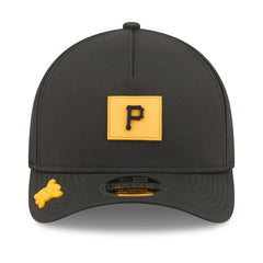 Pittsburgh Pirates New Era 2026 Clubhouse 9FORTY A-Frame Adjustable Hat - Black Hats