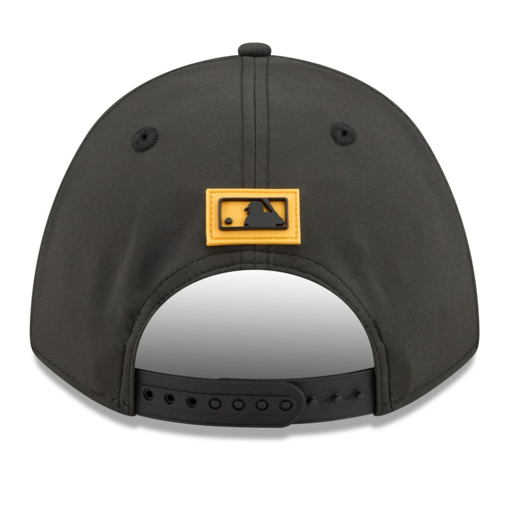 Pittsburgh Pirates New Era 2026 Clubhouse 9FORTY A-Frame Adjustable Hat - Black Hats