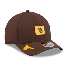 San Diego Padres New Era 2026 Clubhouse 9FORTY A-Frame Adjustable Hat - Brown Hats