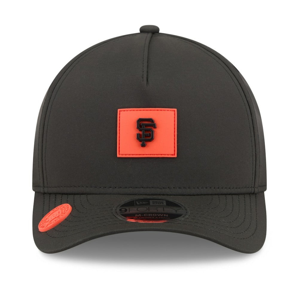 San Francisco Giants New Era 2026 Clubhouse 9FORTY A-Frame Adjustable Hat - Black Hats