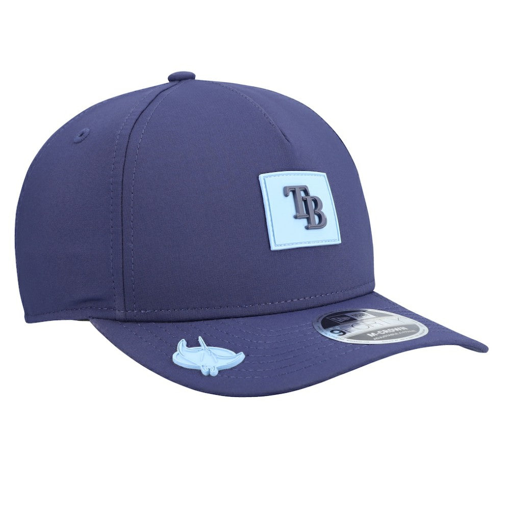 Tampa Bay Rays New Era 2026 Clubhouse 9FORTY A-Frame Adjustable Hat - Navy Hats