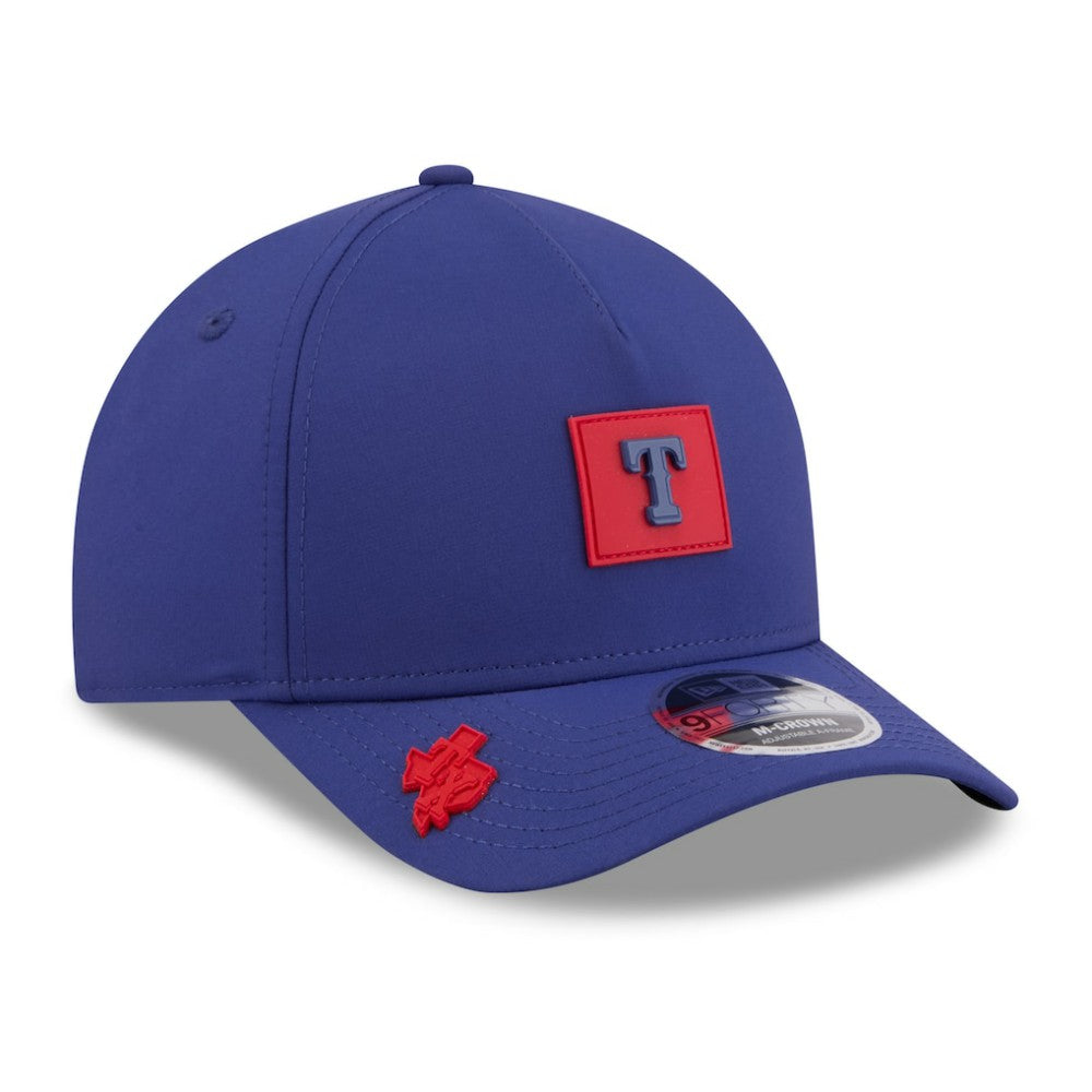 Texas Rangers New Era 2026 Clubhouse 9FORTY A-Frame Adjustable Hat - Royal Hats
