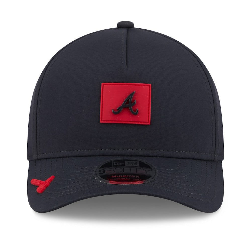 Atlanta Braves New Era 2026 Clubhouse 9FORTY A-Frame Adjustable Hat - Navy Hats