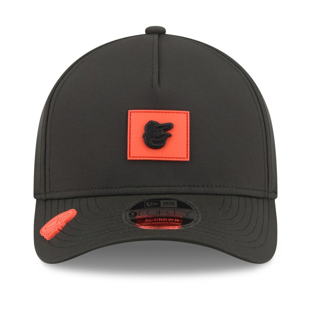 Baltimore Orioles New Era 2026 Clubhouse 9FORTY A-Frame Adjustable Hat - Black Hats