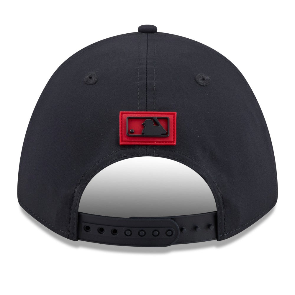 Cleveland Guardians New Era 2026 Clubhouse 9FORTY A-Frame Adjustable Hat - Navy Hats