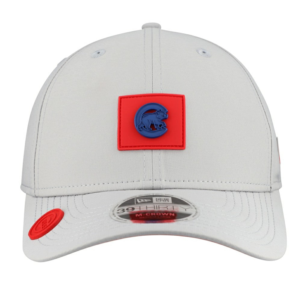 Chicago Cubs New Era 2026 Clubhouse Alternate 39THIRTY Flex Hat - Gray Hats