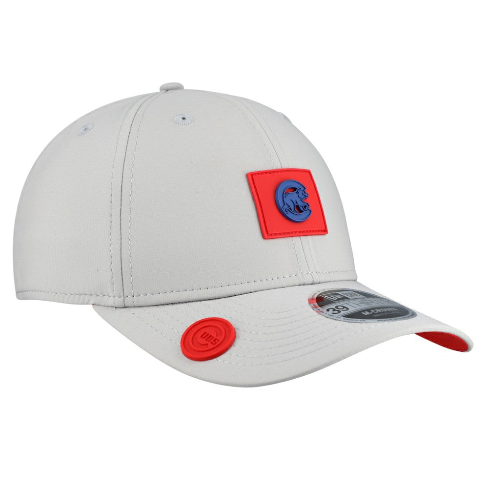 Chicago Cubs New Era 2026 Clubhouse Alternate 39THIRTY Flex Hat - Gray Hats