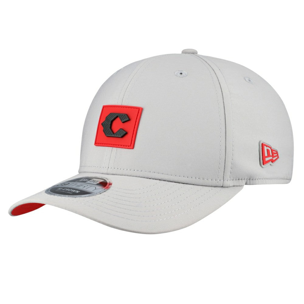 Cincinnati Reds New Era 2026 Clubhouse Alternate 39THIRTY Flex Hat - Gray Hats
