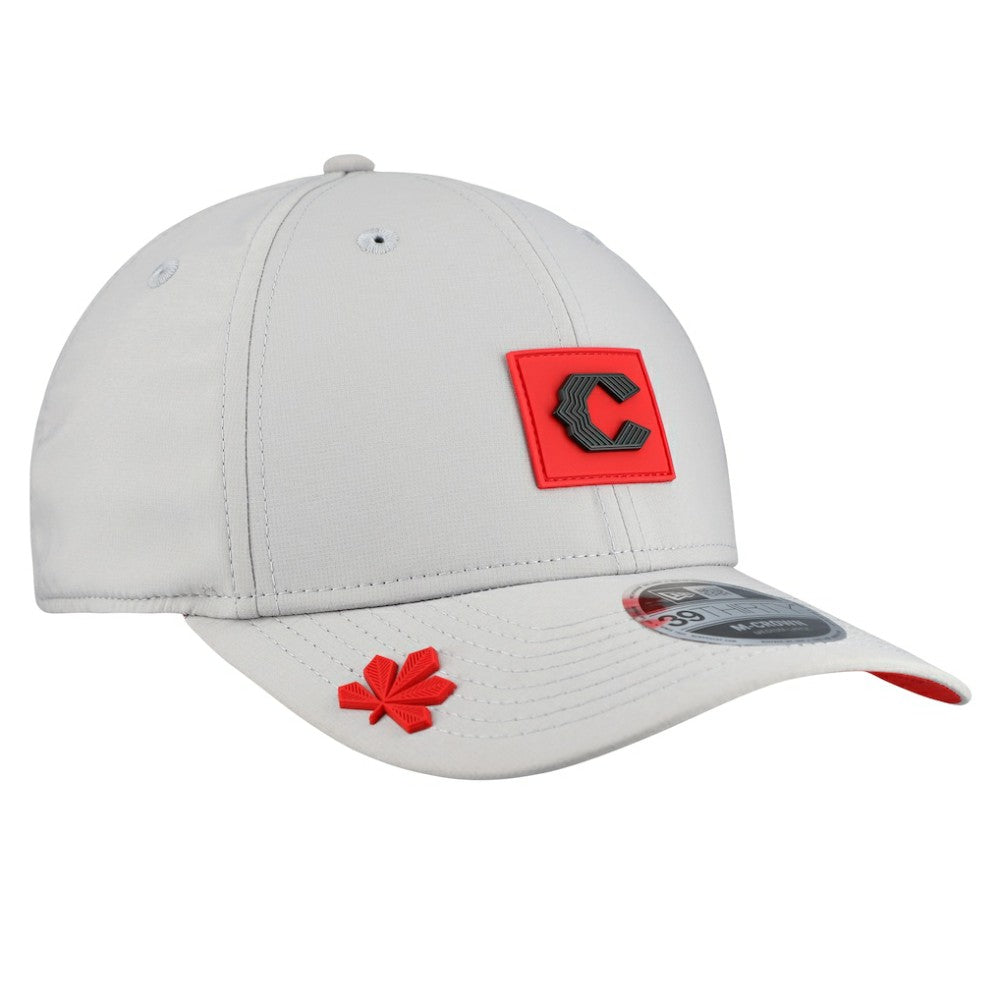 Cincinnati Reds New Era 2026 Clubhouse Alternate 39THIRTY Flex Hat - Gray Hats