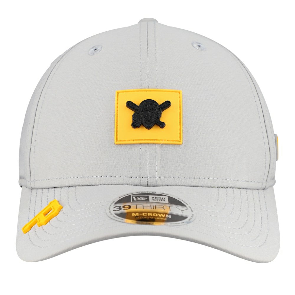 Pittsburgh Pirates New Era 2026 Clubhouse Alternate 39THIRTY Flex Hat - Gray Hats