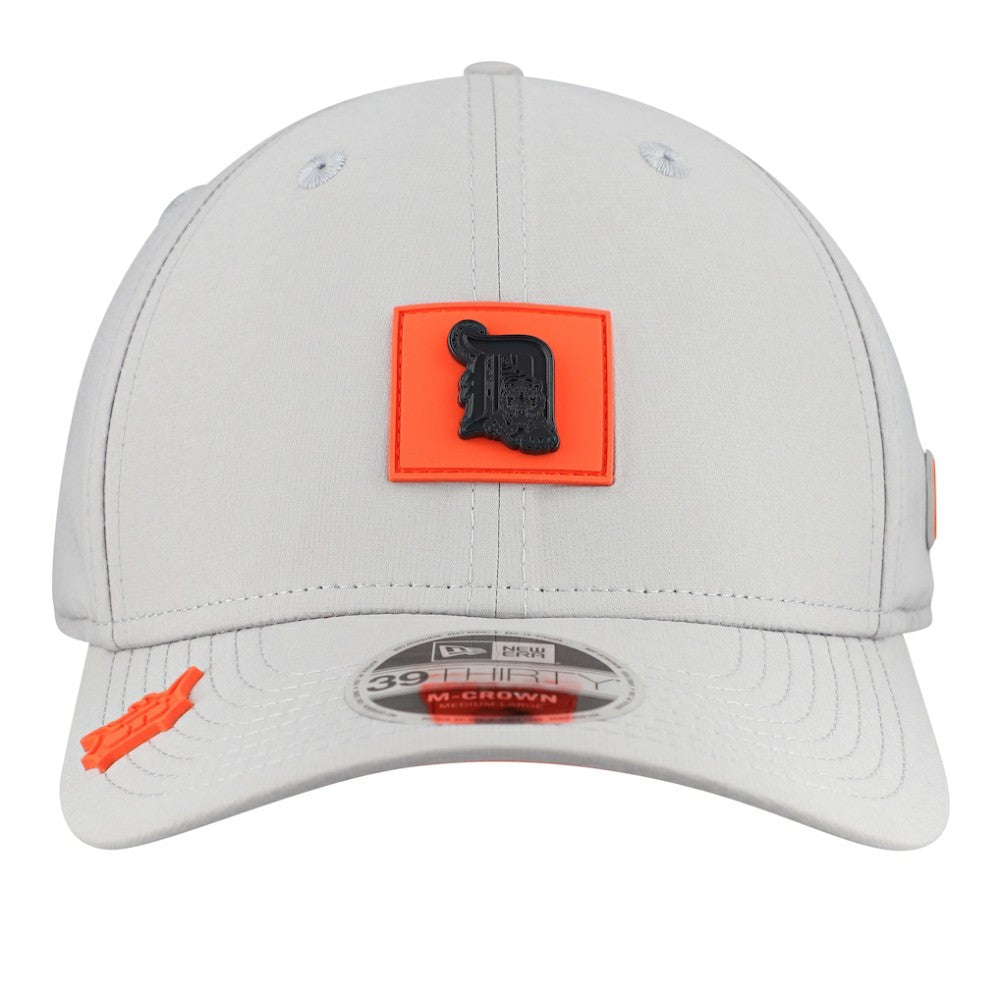 Detroit Tigers New Era 2026 Clubhouse Alternate 39THIRTY Flex Hat - Gray Hats