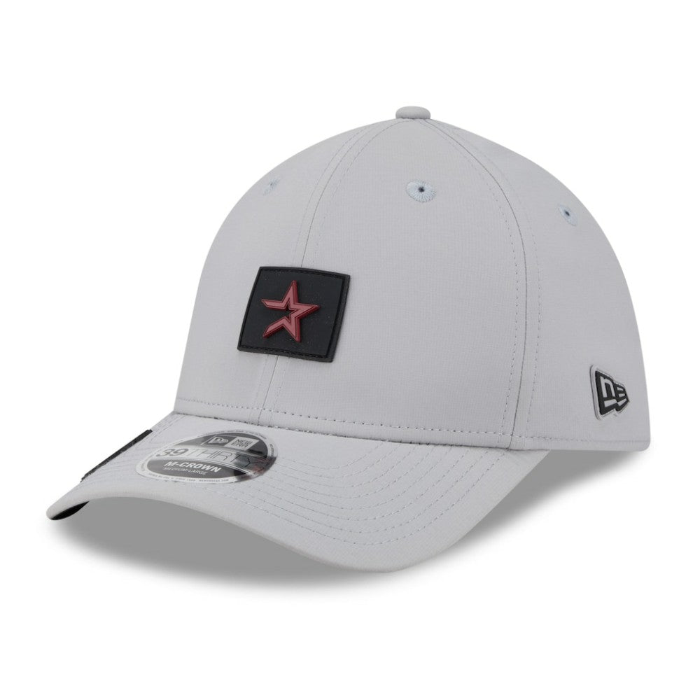 Houston Astros New Era 2026 Clubhouse Alternate 39THIRTY Flex Hat - Gray Hats