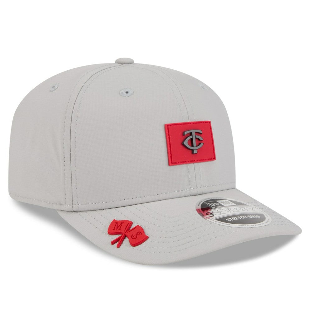 Minnesota Twins New Era 2026 Clubhouse 9SEVENTY Adjustable Hat - Gray Hats