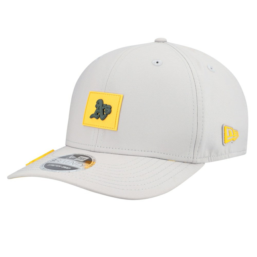 Athletics New Era 2026 Clubhouse 9SEVENTY Adjustable Hat - Gray Hats