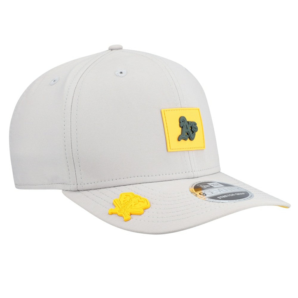 Athletics New Era 2026 Clubhouse 9SEVENTY Adjustable Hat - Gray Hats