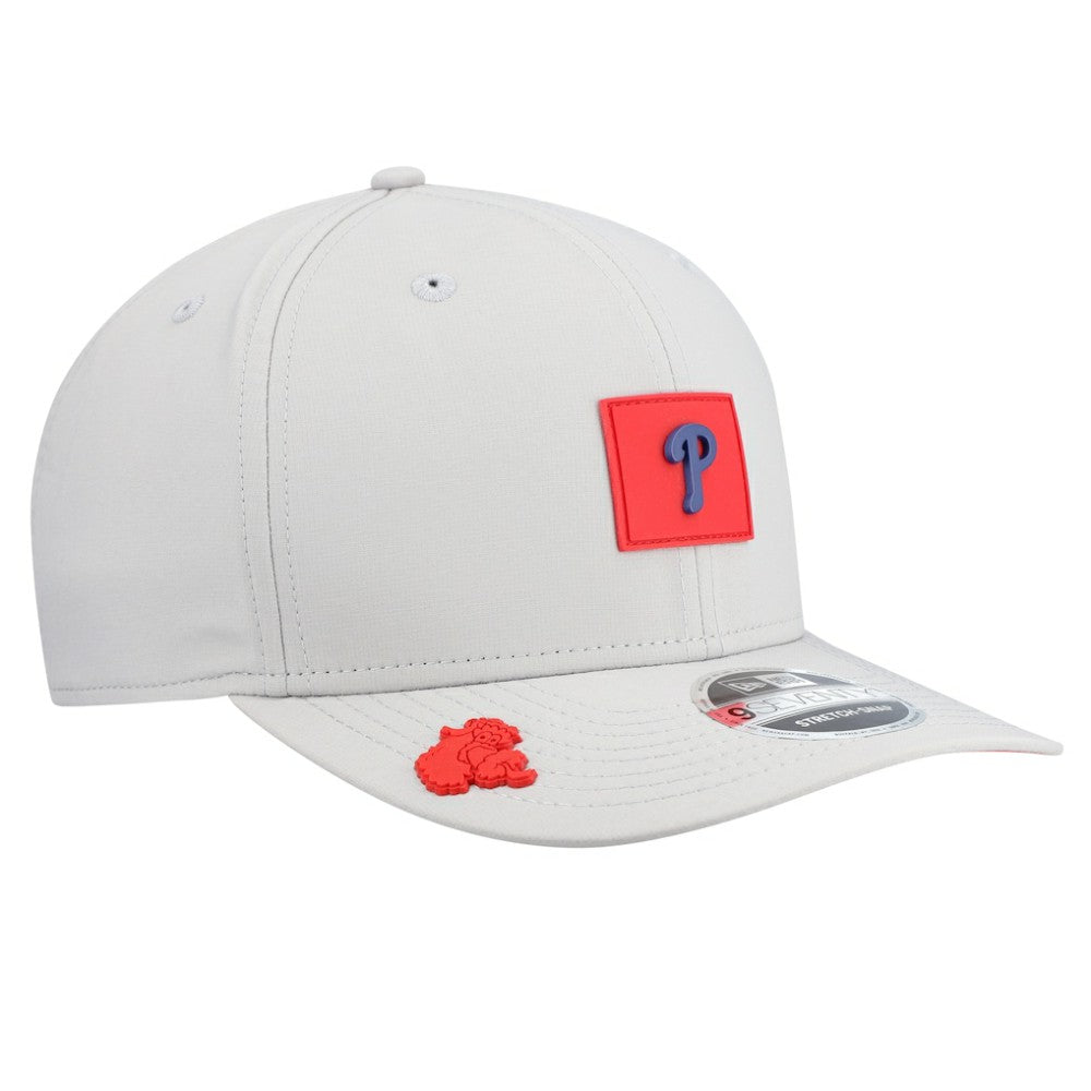 Philadelphia Phillies New Era 2026 Clubhouse 9SEVENTY Adjustable Hat - Gray Hats