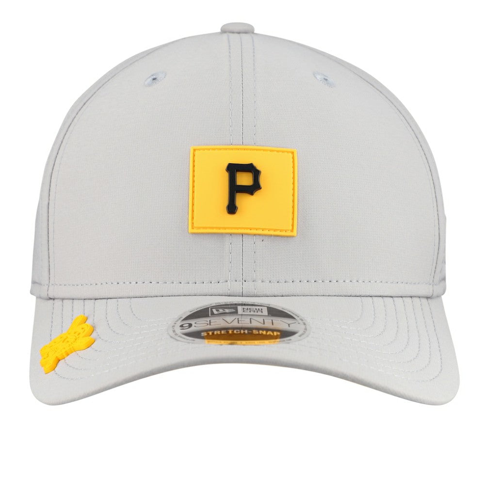 Pittsburgh Pirates New Era 2026 Clubhouse 9SEVENTY Adjustable Hat - Gray Hats