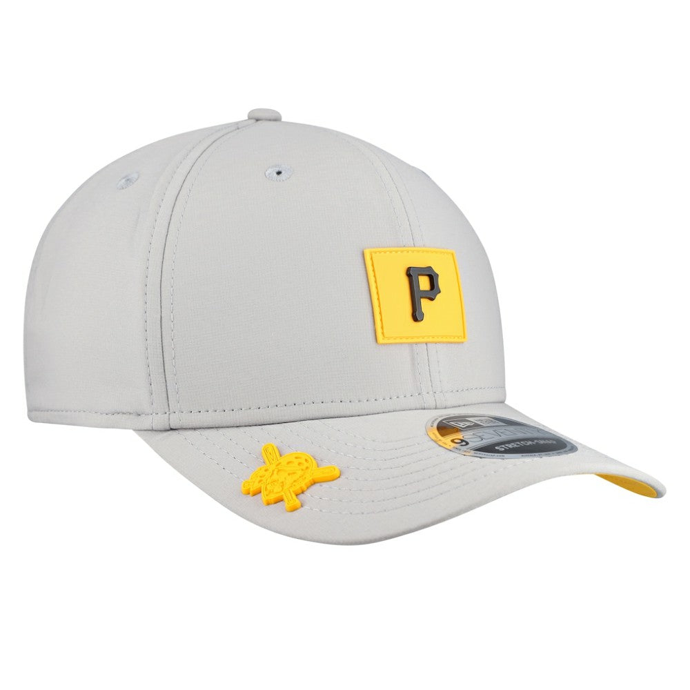Pittsburgh Pirates New Era 2026 Clubhouse 9SEVENTY Adjustable Hat - Gray Hats