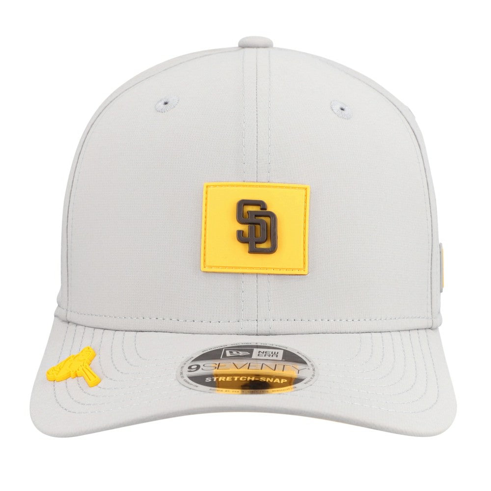 San Diego Padres New Era 2026 Clubhouse 9SEVENTY Adjustable Hat - Gray Hats
