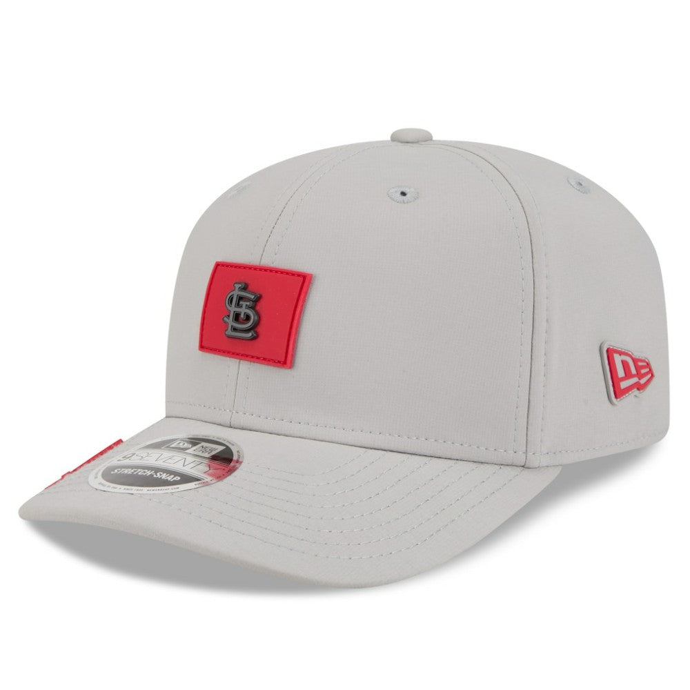 St. Louis Cardinals New Era 2026 Clubhouse 9SEVENTY Adjustable Hat - Gray Hats