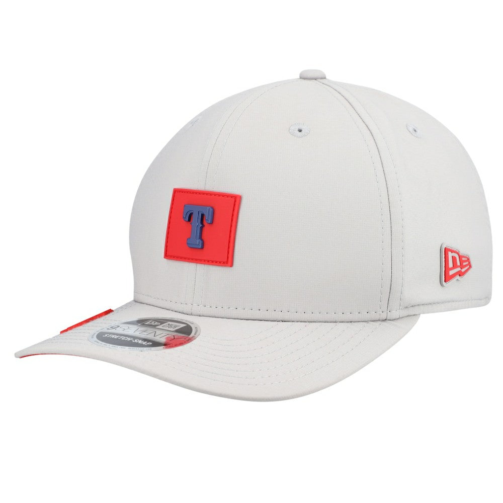 Texas Rangers New Era 2026 Clubhouse 9SEVENTY Adjustable Hat - Gray Hats
