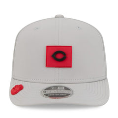 Cincinnati Reds New Era 2026 Clubhouse 9SEVENTY Adjustable Hat - Gray Hats