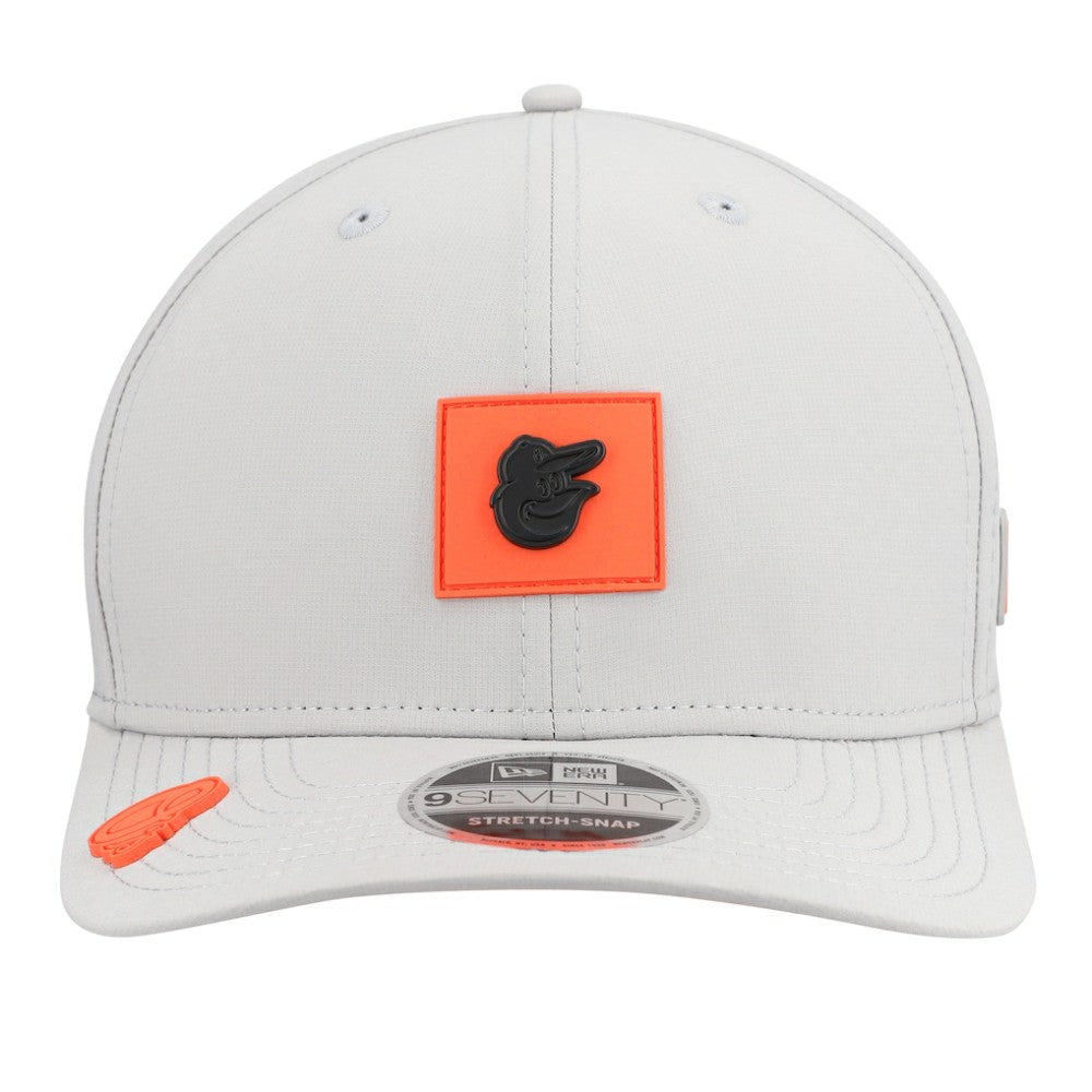 Baltimore Orioles New Era 2026 Clubhouse 9SEVENTY Adjustable Hat - Gray Hats