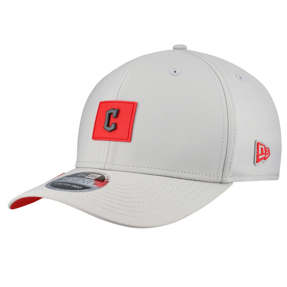 Cleveland Guardians New Era 2026 Clubhouse 9SEVENTY Adjustable Hat - Gray Hats