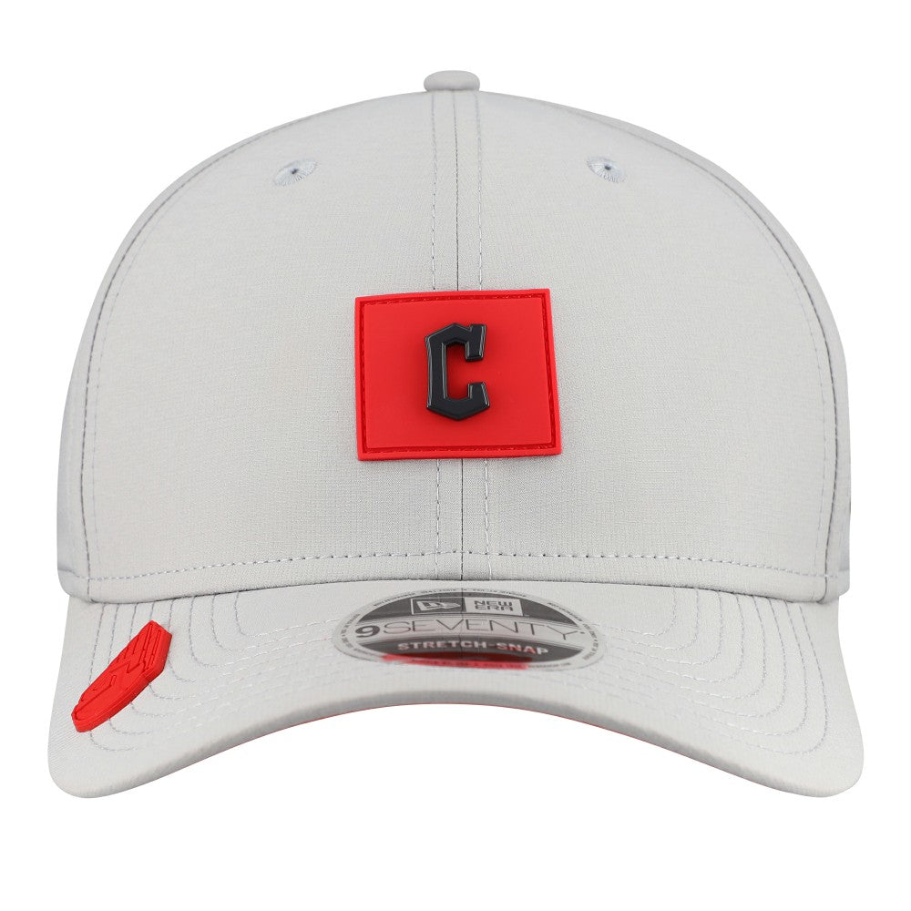 Cleveland Guardians New Era 2026 Clubhouse 9SEVENTY Adjustable Hat - Gray Hats