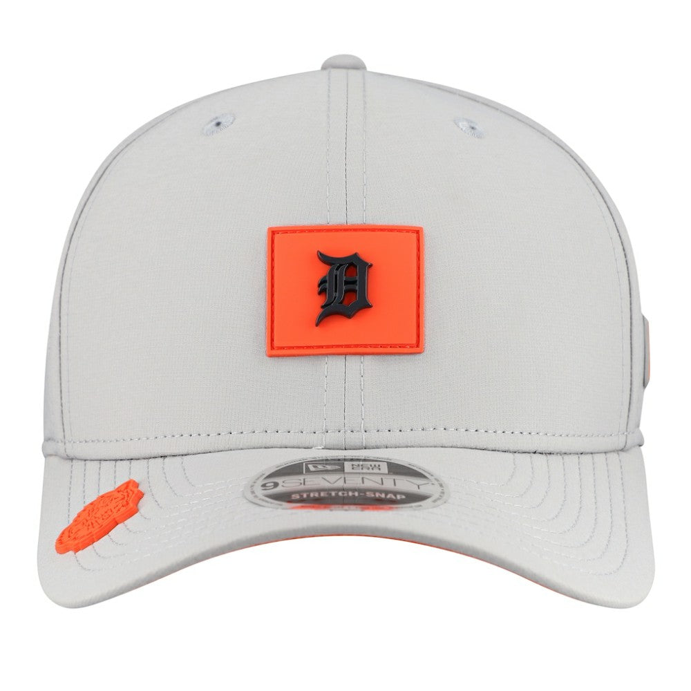 Detroit Tigers New Era 2026 Clubhouse 9SEVENTY Adjustable Hat - Gray Hats