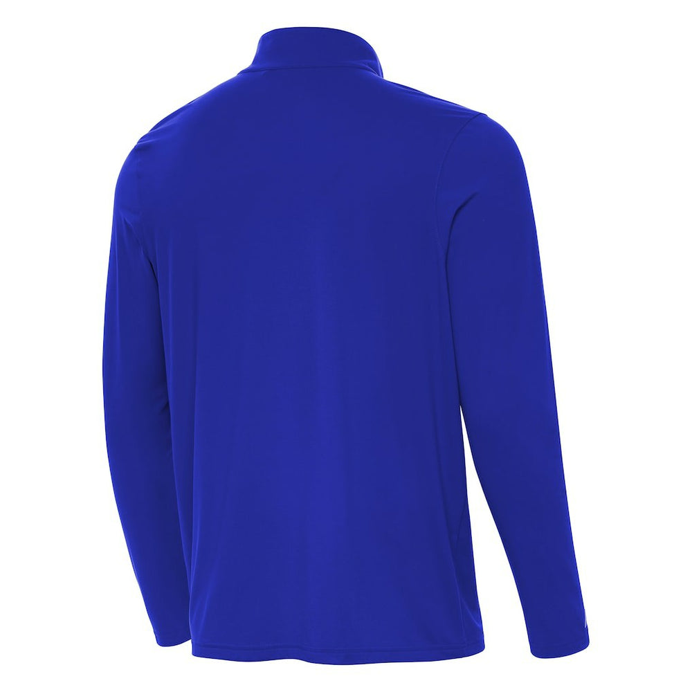 Seattle Seahawks Antigua 50th Season Intent Quarter-Zip Pullover Royal