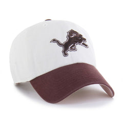 Detroit Lions '47 Unisex Love Letter Clean Up Adjustable Hat Stone/Burgundy
