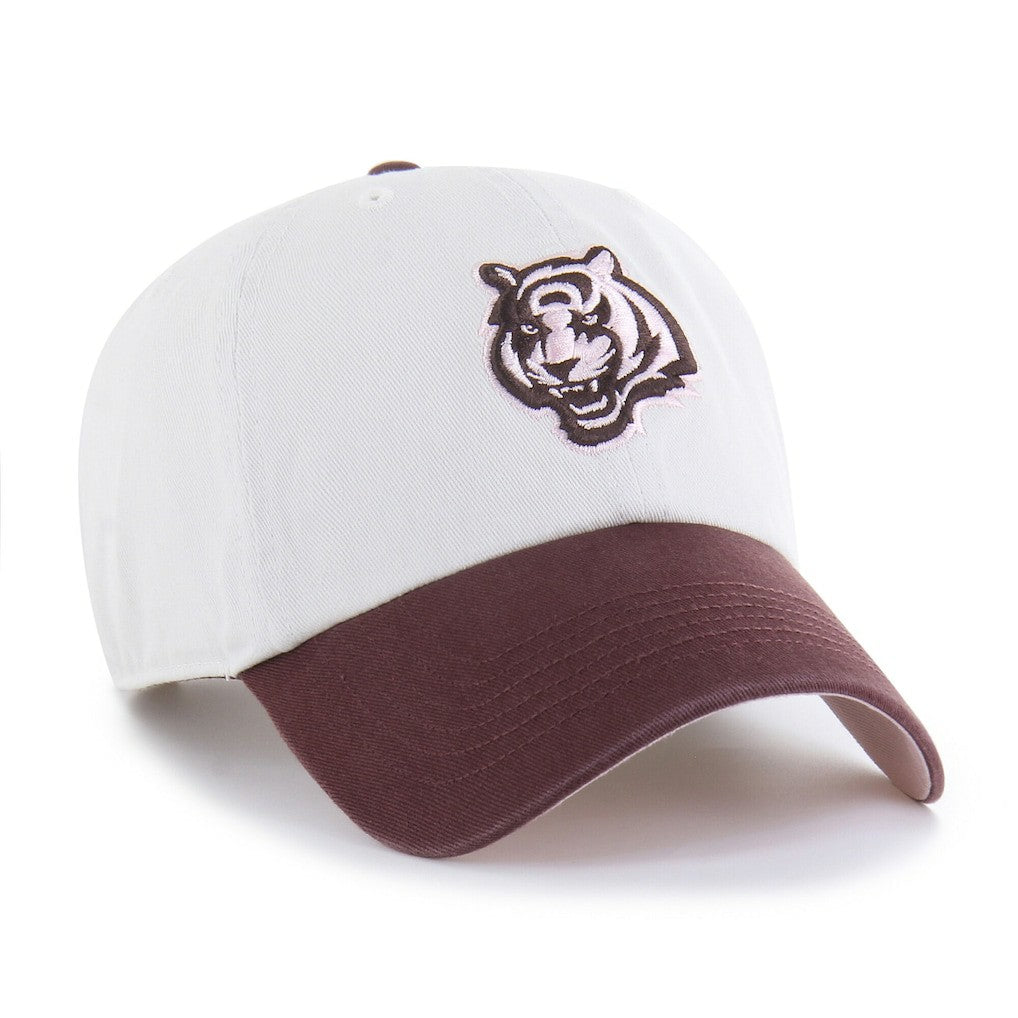 Cincinnati Bengals '47 Unisex Love Letter Clean Up Adjustable Hat Stone/Burgundy