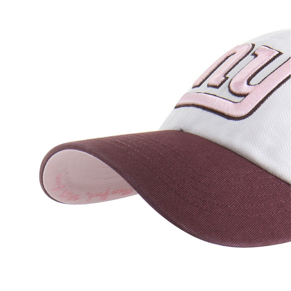 New York Giants '47 Unisex Love Letter Clean Up Adjustable Hat Stone/Burgundy
