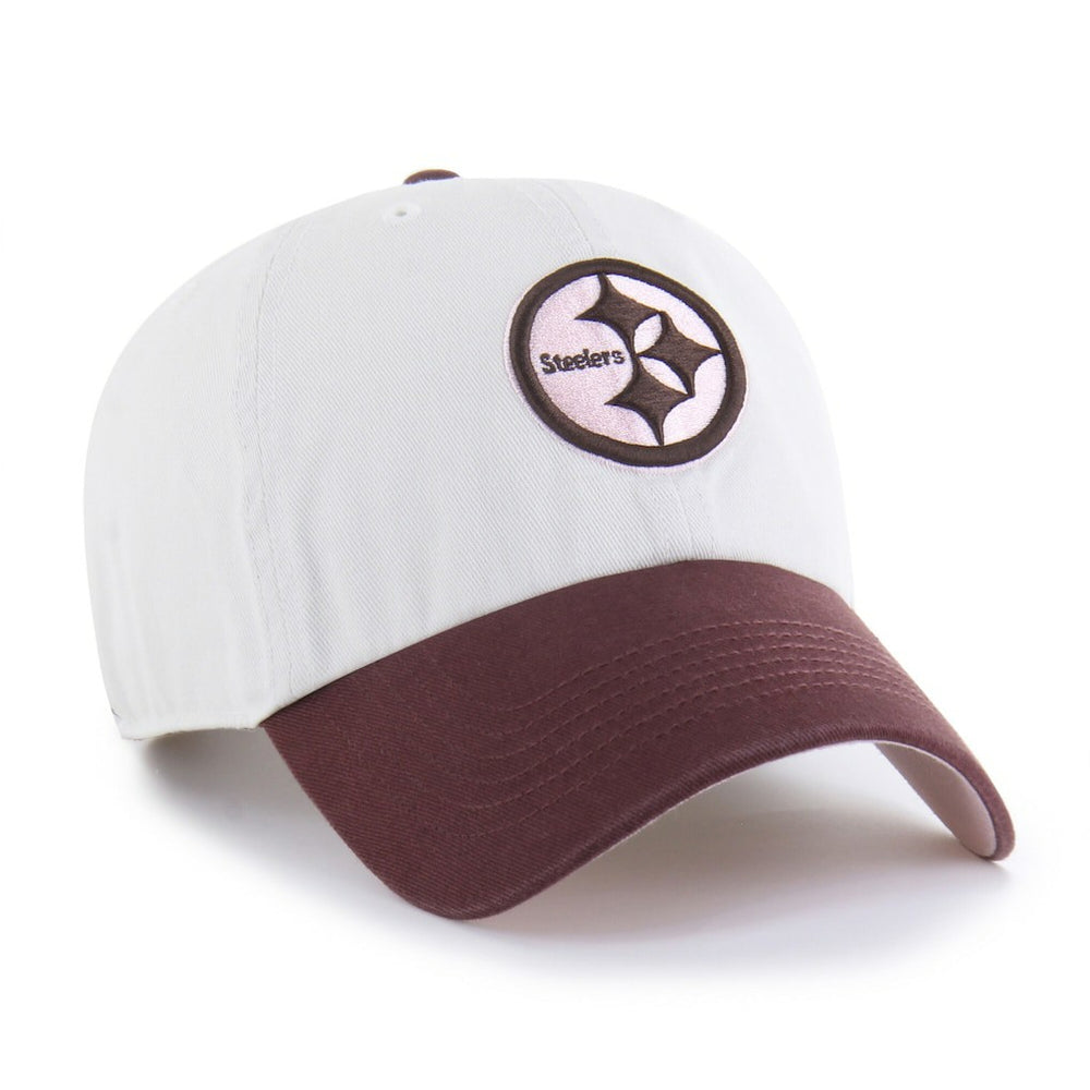 Pittsburgh Steelers '47 Unisex Love Letter Clean Up Adjustable Hat Stone/Burgundy