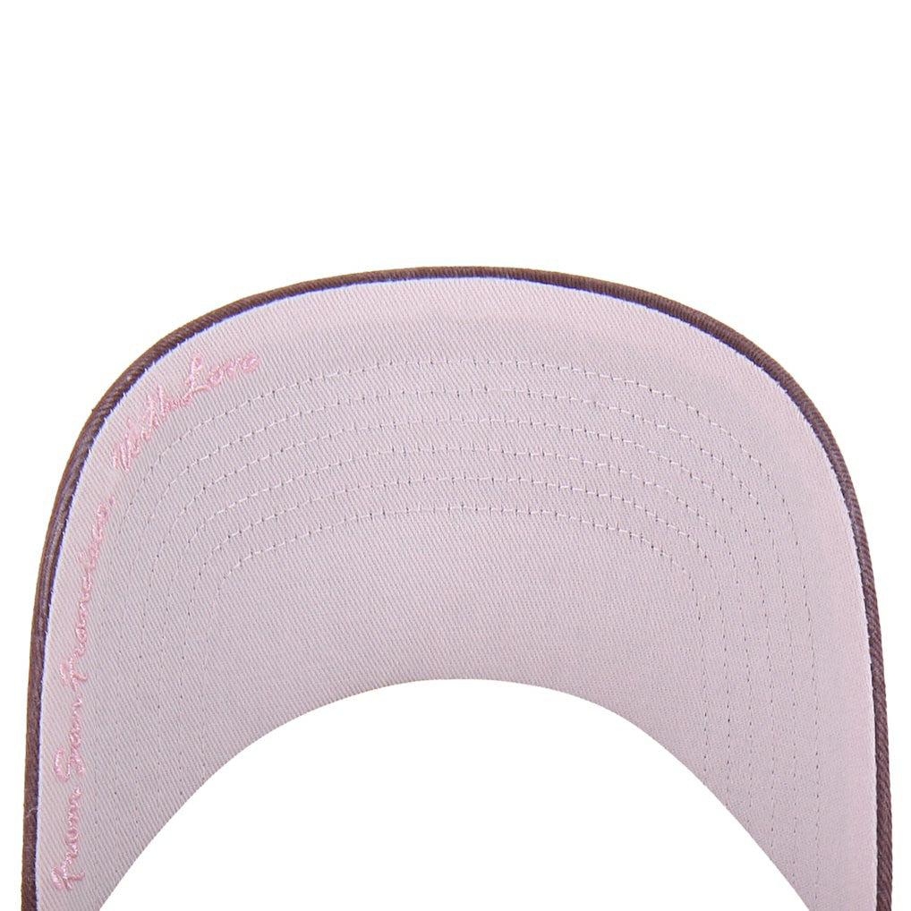 San Francisco 49ers '47 Unisex Love Letter Clean Up Adjustable Hat Stone/Burgundy