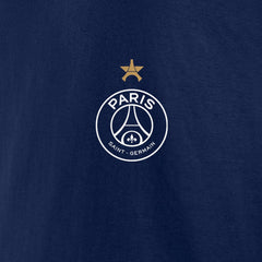 Paris Saint-Germain 2025 Champions League Winners Eiffel Star T-Shirt Navy shop
