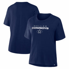 Dallas Cowboys Women's Fade Legacy T-Shirt Navy