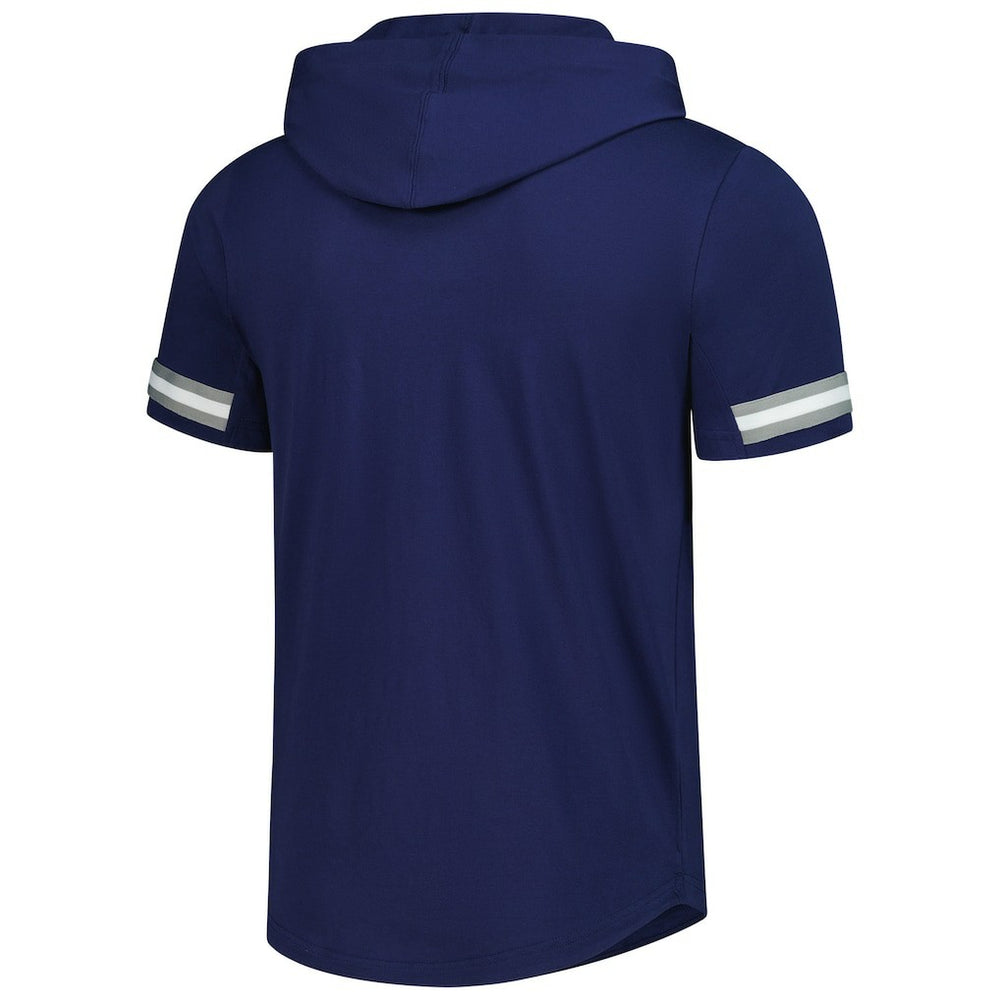 Dallas Cowboys Optimal Play Short Sleeve Hooded T-Shirt Navy