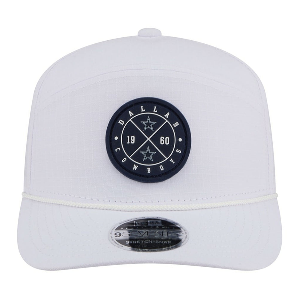 Dallas Cowboys New Era Quick Strike Split Panel 9SEVENTY Stretch-Snap Hat White