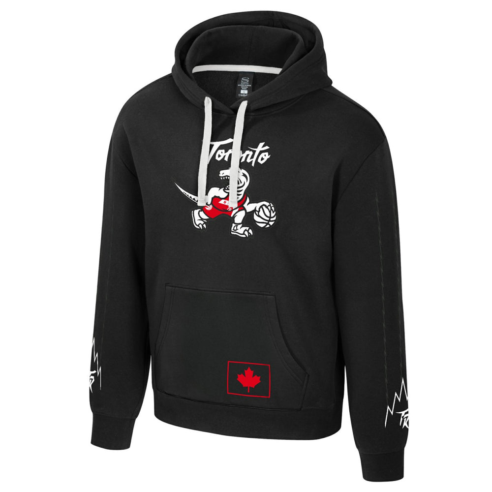 Toronto Raptors Stadium Essentials Unisex 2025/26 City Edition City Star Hoodie Black
