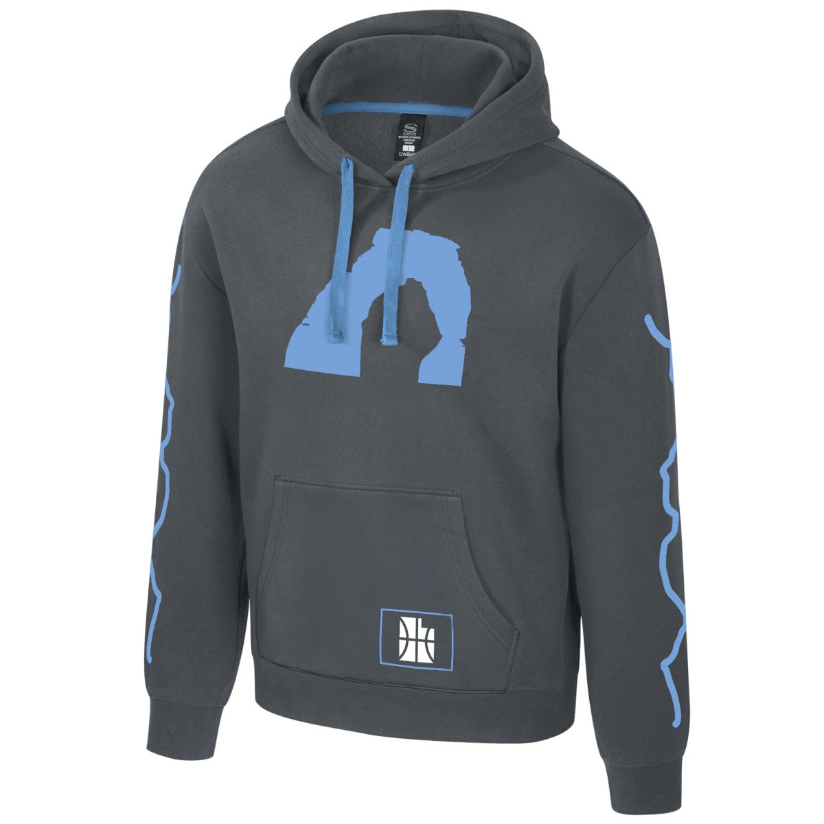 Utah Jazz Stadium Essentials Unisex 2025/26 City Edition City Star Hoodie Gray