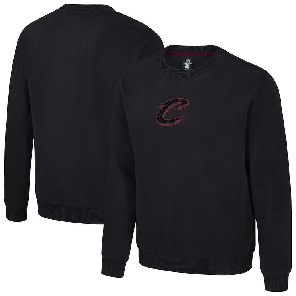 Cleveland Cavaliers Stadium Essentials Unisex Club Level Chenille Sweatshirt Black